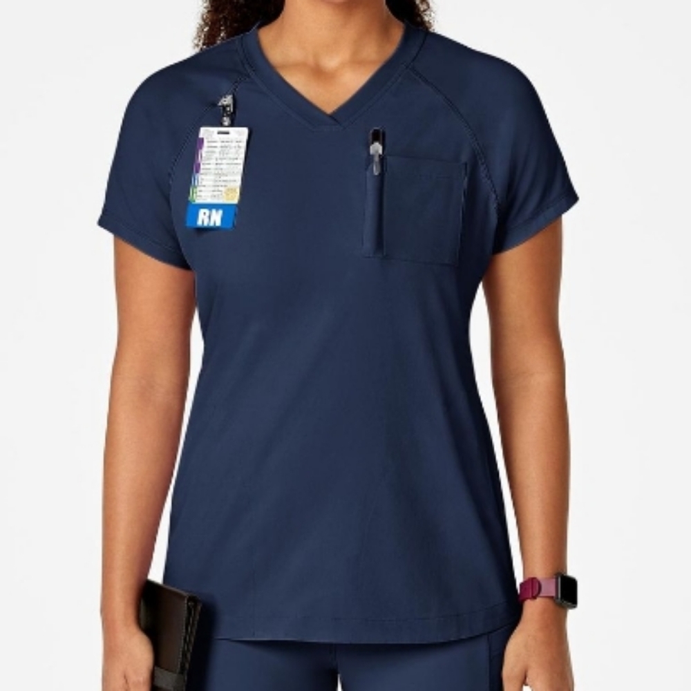 WONDERWINK RENEW Women's Yoga V-Neck Scrub Top
